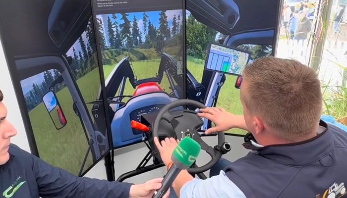 The precise application of fertiliser…at the ‘Ploughing’