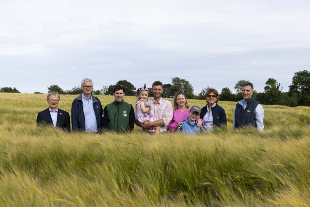 Don Somers, hosted a special Family Farm Walk on his farm at Oyelgate, Co. Wexford