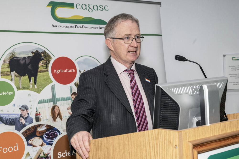 Professor Frank O'Mara, Teagasc Director, speaking at the Teagasc Gateways event held today at the Teagasc Food Research Centre, Moorepark, Fermoy, County Cork.
