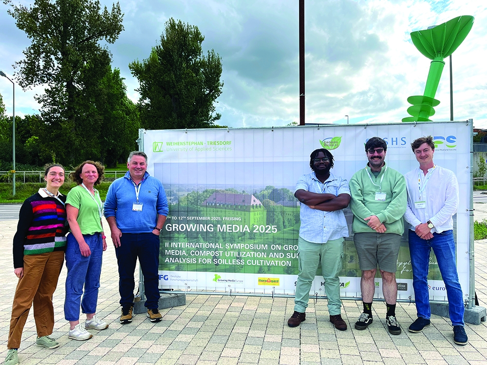 A group of scientists attending a conference