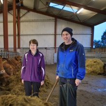 Ed pictured with his mother Breda