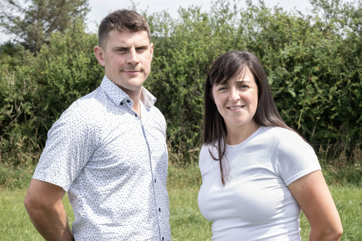 Aileen Sheehan and Philip O’Leary