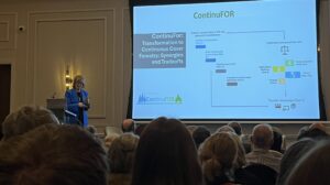 Aine UCD speaking at Prosilva event