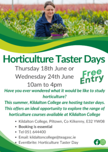 Horticulture Taster Days