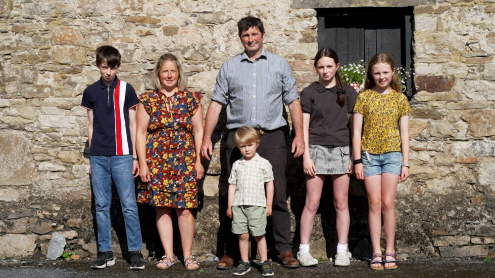 James Madigan and family