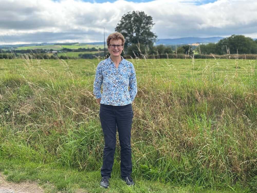 Kay O Sullivan on her farm