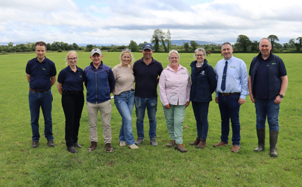 Staff pictured at the Equine Pasture Management Workshop which took place on Friday, 27 June at Ballyvolane Stud.