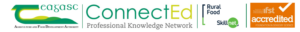 Logo og Teagasc ConnectEd, Rural Food skillnet and IFSTI accredited