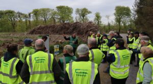 attendees at storm damage event