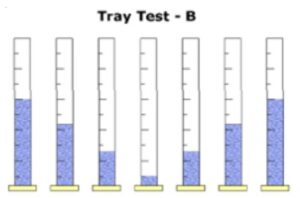 Tray Test B - described in text below