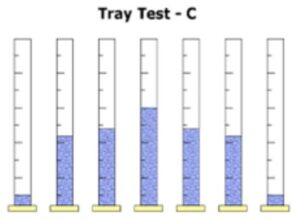 Tray Test C - described in text below