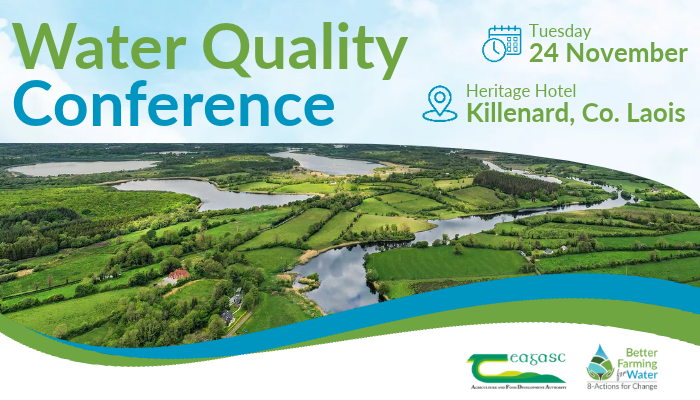 Major Teagasc Water Quality Conference in November