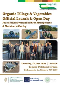 Organic Tillage and Vegetables Official Launch and Open Day