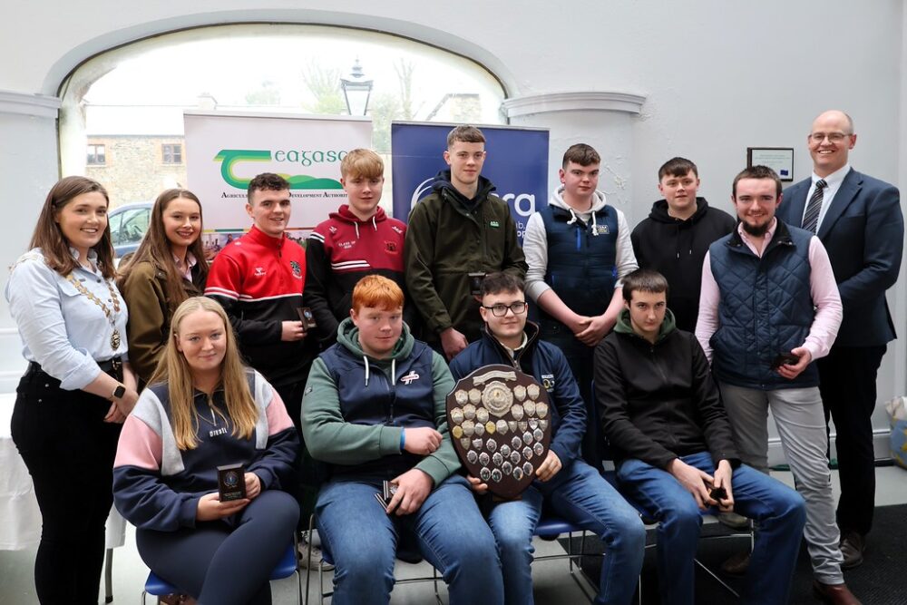 2026 winners of Ag College Challenge Day at Ballyhaise College 